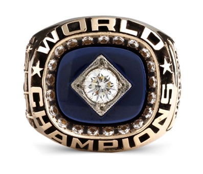 Reggie Jacksons 1978 NY Yankees World Series Champions Ring (Jackson LOA)